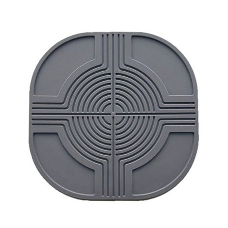 Silikon Air Fryer Underlägg för Ninja Crispi Värmebeständiga Grytunderlägg Flexibla Stativ för Bänkskivor