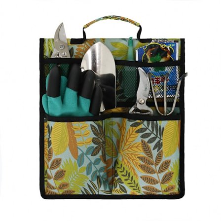 Knäskydd Trädgårdsväska med Handtag Trädgårdspall Förvaring Väska