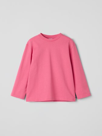 Pitkähihainen t-paita Polarn O. Pyret 140 lastenvaatteet pink