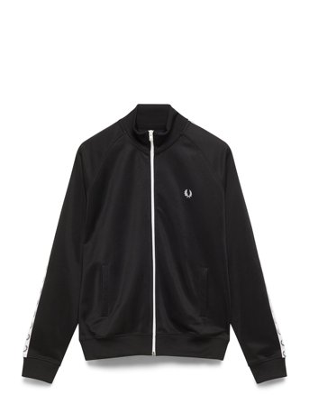 Fred Perry Taped Track Jacket - Black - XL