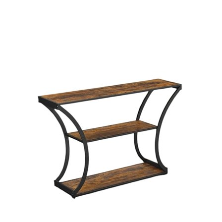 Rootz Flurt Console Table - Hallway Table - Entryway Table - Rumbesparende design - 120 cm x 30 cm x 80 cm