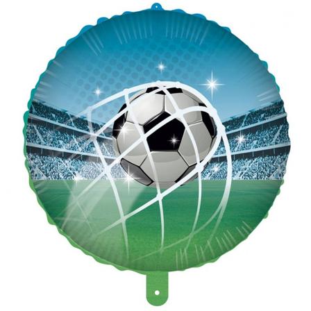 Fotbollsfan Folieballong 46cm - Fotboll Kalas Dekoration - Kalaslagret.se