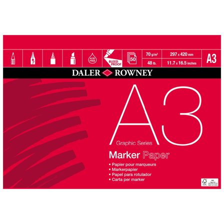 Daler-Rowney Marker Paper A3