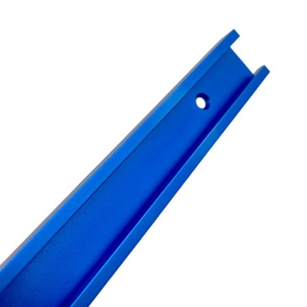 T-spor Miter Spor for Bordsirkel, Fres og Trebearbeidingsverktøy Blå 400mm 30 x 12.8mm
