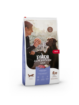 Mera Petfood - Pure Sensitive Adult lam og ris 12,5 kg - Hund - Hundefôr & hundemat - Tørrfôr for hund - ZOO.no