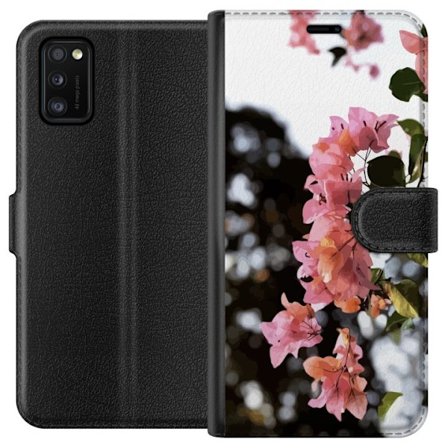 Kompatibelt Plånboksfodral till Samsung Samsung Galaxy A41 Vårblommor