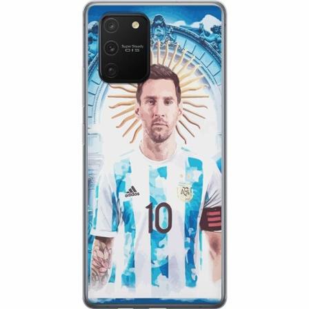 Samsung Galaxy S10 Lite Genomskinligt Skal Messi