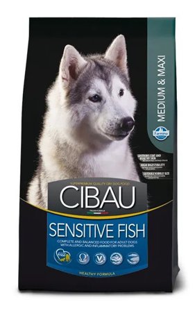 Cibau Sensitive Fish Medium & Maxi Cibo Secco Per Cani Adulti