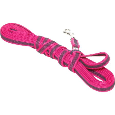 Julius-K9 Super Grip Leash With Handle 14mm/5m Koppel & Spårlinor Pink 14 mm/5 m