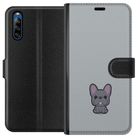 Sony Xperia L4 Lompakkokotelo Frenchie Cutie