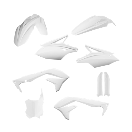 Kit Plastiche Completo Acerbis Kawasaki Bianco - Kawasaki KX 450F 2016-2018