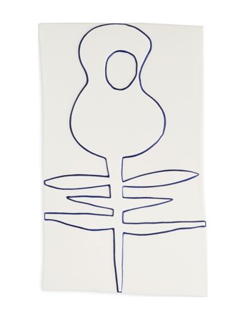 Kähler | Relief Blomst 27X44Cm | 27X44CM