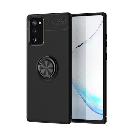 Finger Ring Skal Till Samsung Galaxy Note 20 - Svart