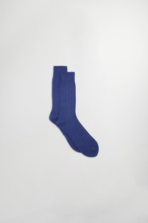Sock Ten 9140 Herr Blå Ullblandning