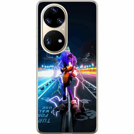 Huawei P50 Pro Genomskinligt Skal Sonic The Hedgehog