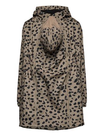 Mlella Aop 3In1 Softshell Jacket A. Outerwear Softshells Softshell Jackets Brun Mamalicious