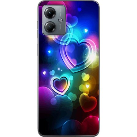 Yhteensopiva Puhelinkuori Motorola Motorola Moto G14 NeonRakkaus