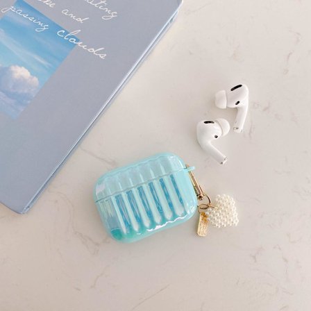 Airpods Pro skal i neon med søde smykker flere farver