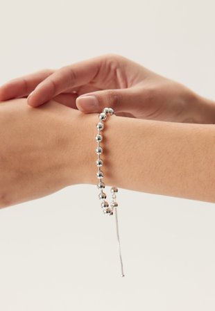 Pilgrim-Air Bracelet Silver-plated-Onesize