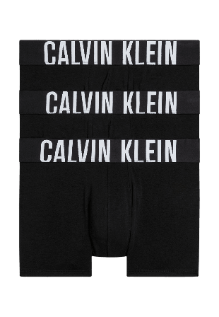 Calvin Klein 3 Pack Trunks - Intense Power Cotton Kalsonger Herr Svart XXL