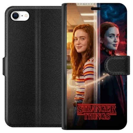 Yhteensopiva Lompakkokotelo Apple iPhone 6 Jakaloitunut muotokuva Max Mayfieldin välillä arkipäivä ja tumma rinnakkaismaailma Stranger Things-tyyl