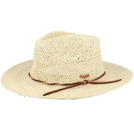 Barts - Beige straw Hoed - Arday Hat Wheat Straw Hat @ Hatstore