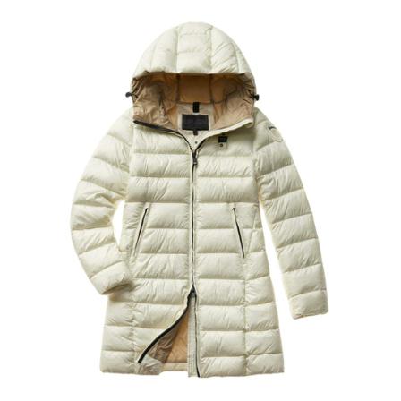 Blauer Down Jakke Hvid, Dame, Størrelse: XS