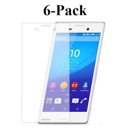 6-Pack Skärmskydd Sony Xperia M4 Aqua (E2303)