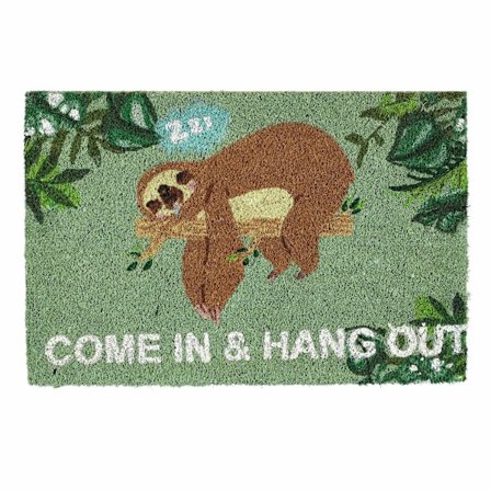 Dørmåtte "Kom ind og hæng ud"