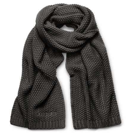 Fabien | Dark Grey Urban Scarf for Men - Winter Scarves