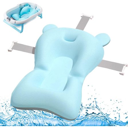Baby badkudde, använd baby badkar insats, spädbarn nyfödd badstol, baby bad badstol, badstol baby, baby bad