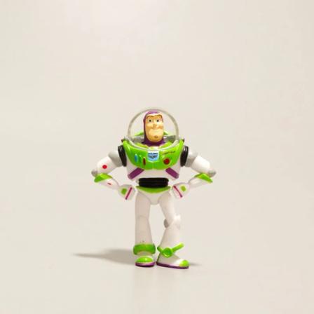Toy Story Buzz Lightyear Strawberry Bear Action Figures Desktop Ornament