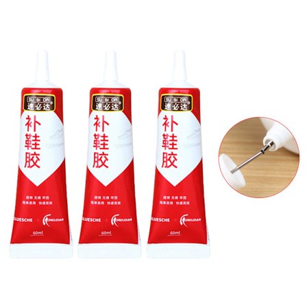 Praktisk skoreparationslim Vattentäthet Enkelt att använda lim för sneakers med hög klack