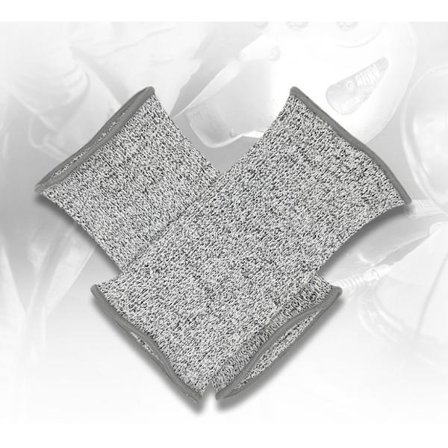 Hagemansjetter - Nivå 5 Kuttbestandige Korte Ermer - Kuttsikre og Slitestyrke Håndleddsbeskyttere