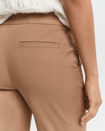 GANT Damen Slim Fit Slacks (36) Braun Beige