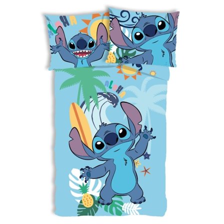 Disney Lilo och Stitch sommarsängkläder täcke 140×200 cm, 70×90 cm