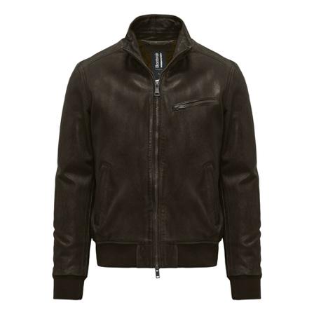 BomBoogie, Foo Leather Jacket Brązowy, Mężczyzna, Rozmiar: L