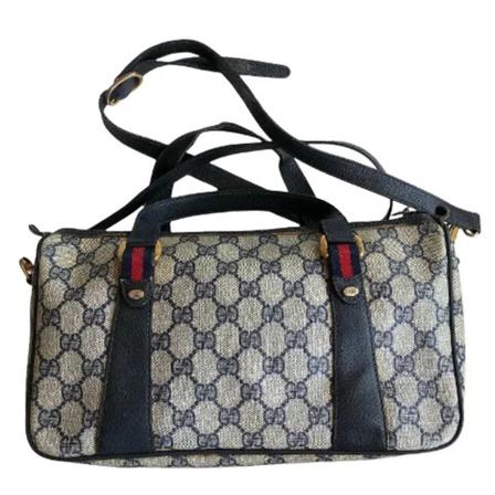 Gucci Vintage, Pre-owned Canvas crossbody-bags Beige, Dames, Maat:ONE Size