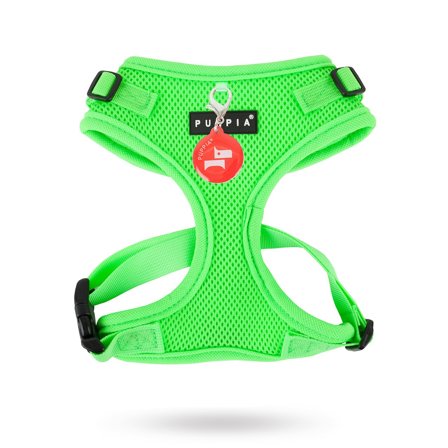 Puppia - RITEFIT NEON SOFT Green - Hundsele - Hundsele