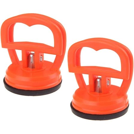 Bilskade Reparationssett (Oransje) - 2 Karosserisugkopper