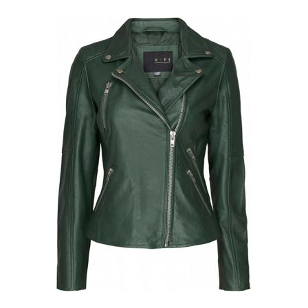 Notyz, Biker Jacket 10963 Groen, Dames, Maat:M,polyester
