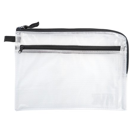 Crevide Double Zipper Pouch 28x20 cm