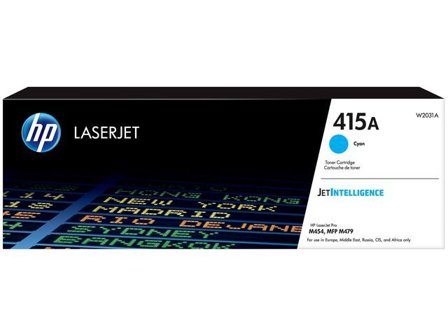 HP 415A - cyan - original - LaserJet - tonerpatron (W2031A)