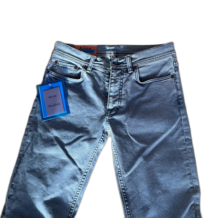 Oanvända acne jeans