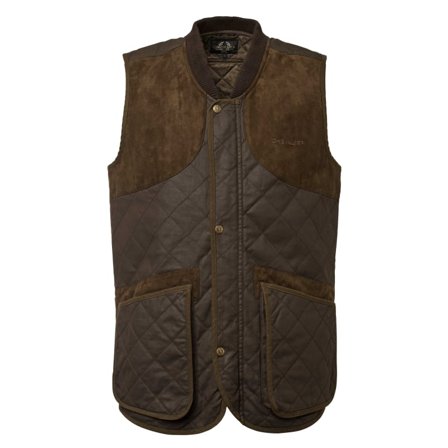 Chevalier Men's Vintage Shooting Vest Men lined vests Brown L