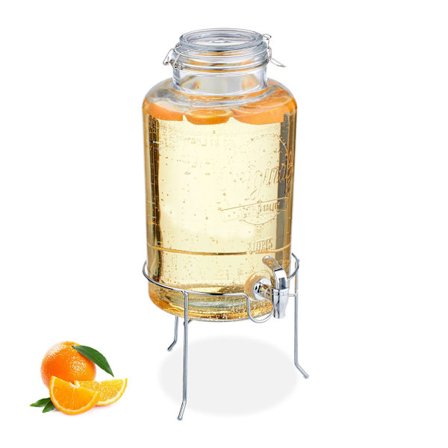 8 L drikkevareautomat med stativ