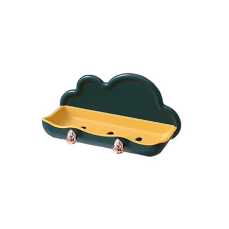 Väggmonterad tvålkopp med dränering