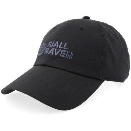Fjällräven - Svart unconstructed Keps - Vardag Lite Cap Black Dad Cap @ Hatstore