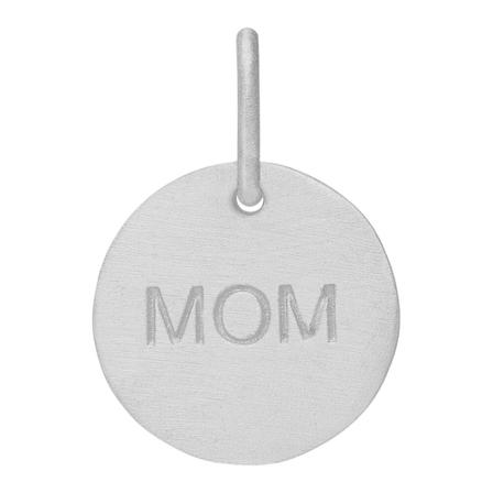 Frk. Lisberg, MOM pendant silver Szary, Kobieta, Rozmiar: ONE Size