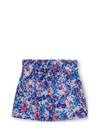 Kmgtilma-Linda Paperbag Shorts Ptm Shorts Bloomers Blå Kids Only*Betinget Tilbud